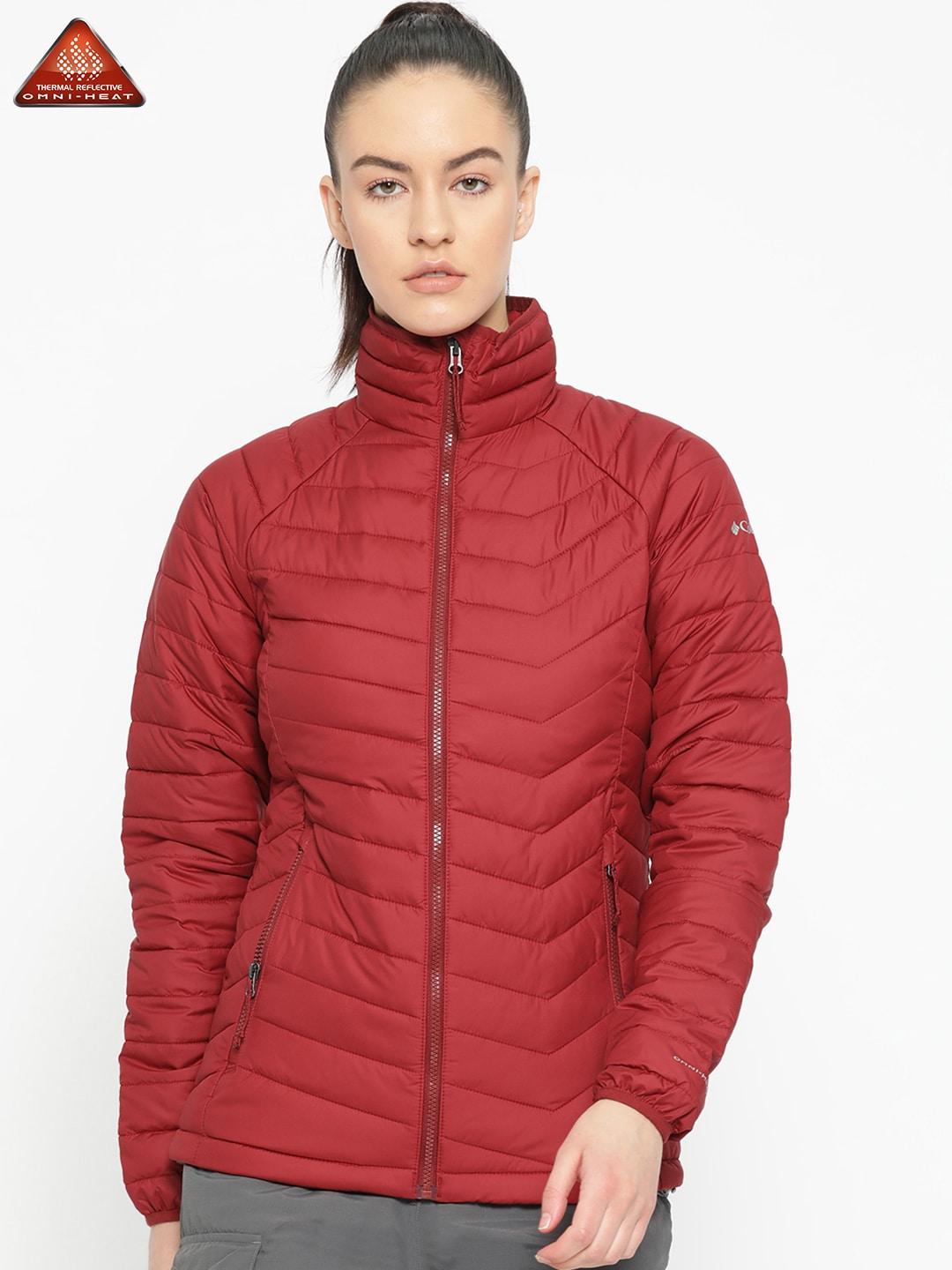 Columbia Women Red Powder Lite Jacket