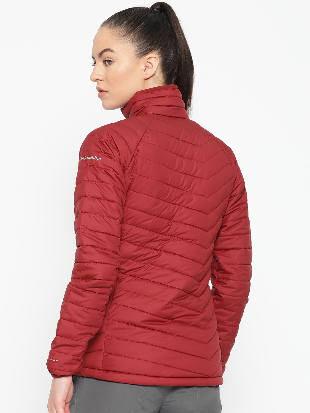Columbia Women Red Powder Lite Jacket