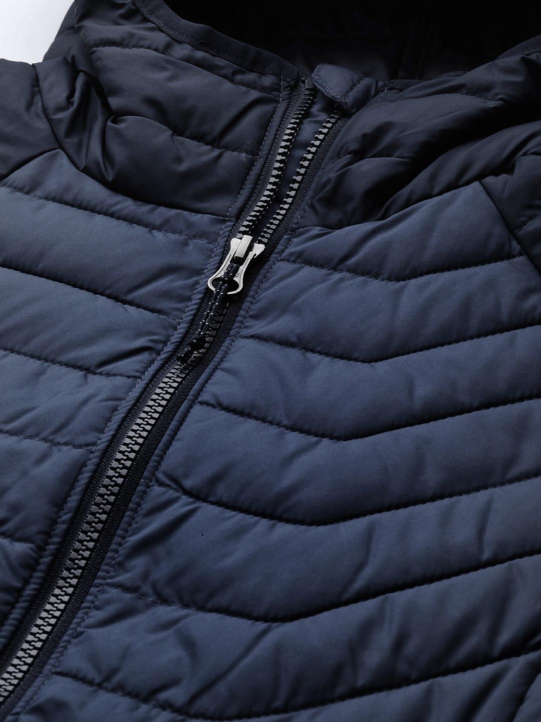 Columbia Women Navy Blue Powder Lite Hooded Jacket