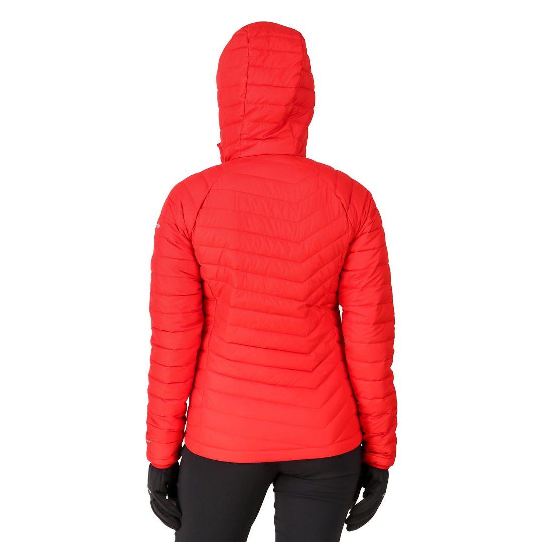 Columbia Women Red Powder Lite Hooded Jacket