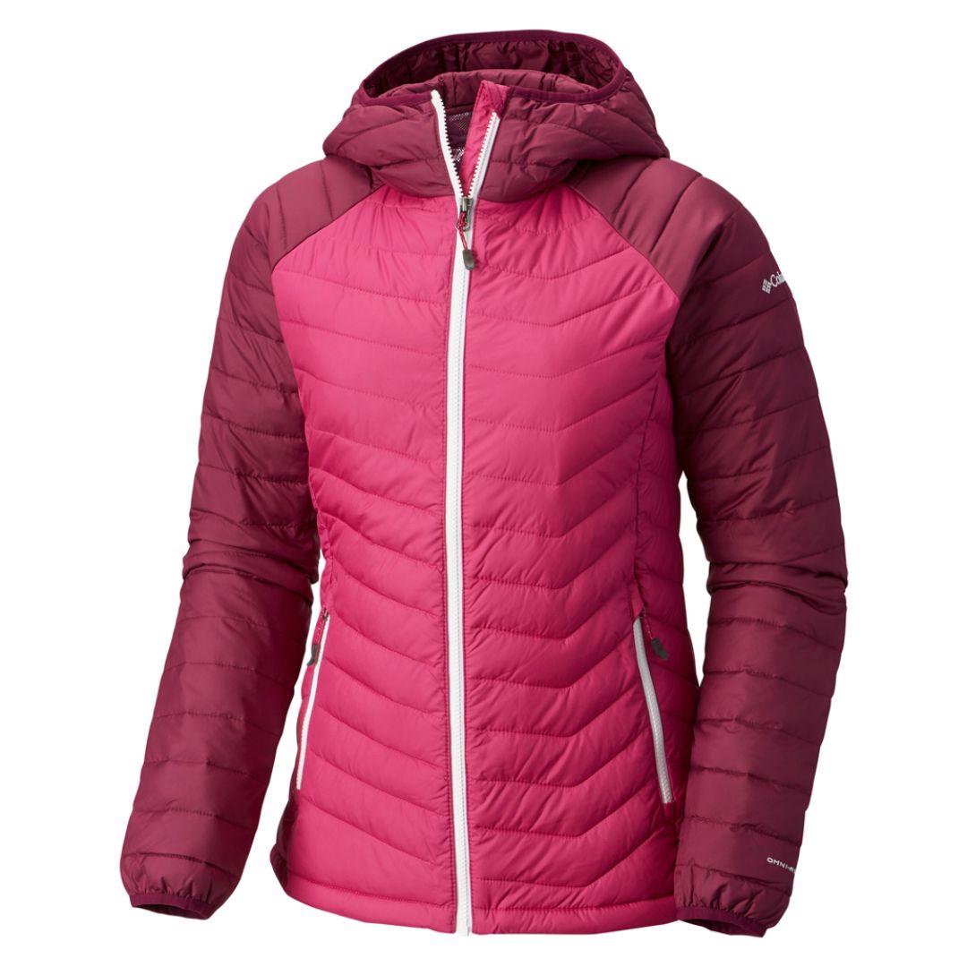 Columbia Women Purple Powder Lite Hooded Jacket