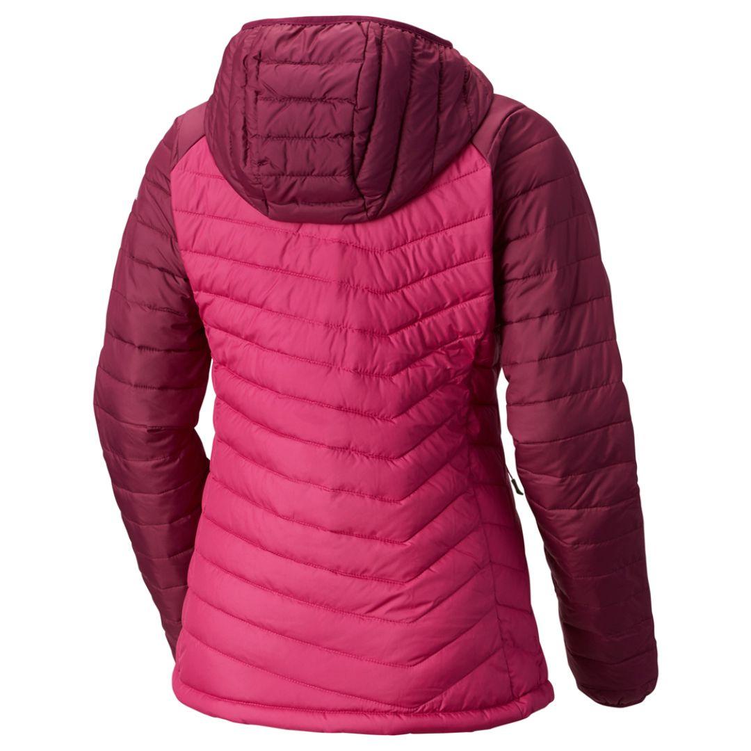 Columbia Women Purple Powder Lite Hooded Jacket