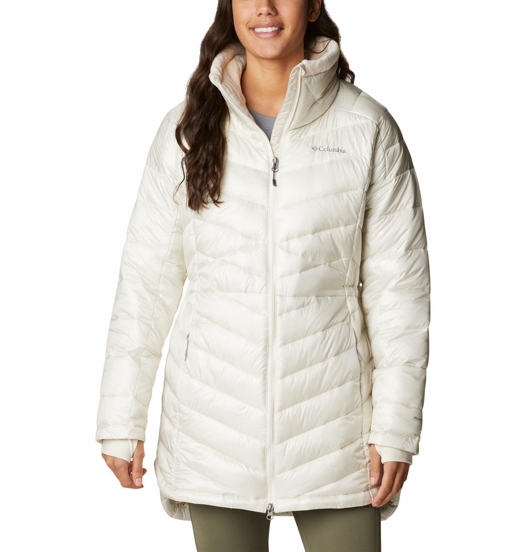 Columbia Women White Omni-Heat Infinity Joy Peak Novelty Jacket