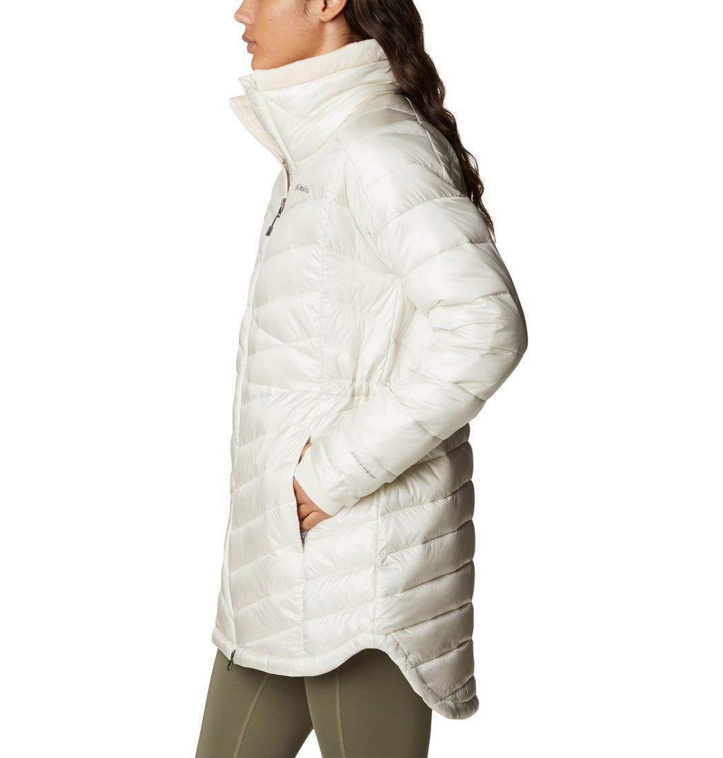 Columbia Women White Omni-Heat Infinity Joy Peak Novelty Jacket