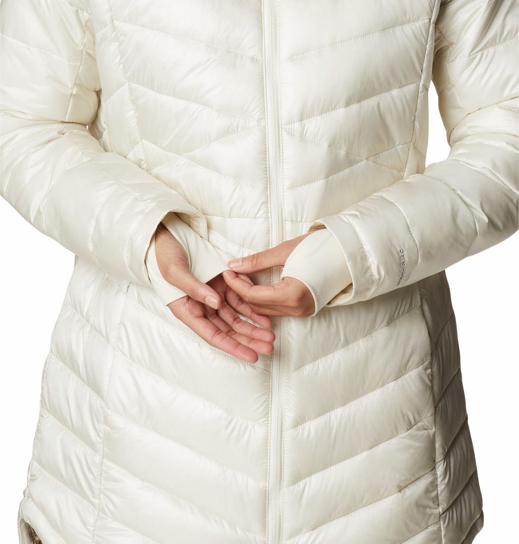 Columbia Women White Omni-Heat Infinity Joy Peak Novelty Jacket