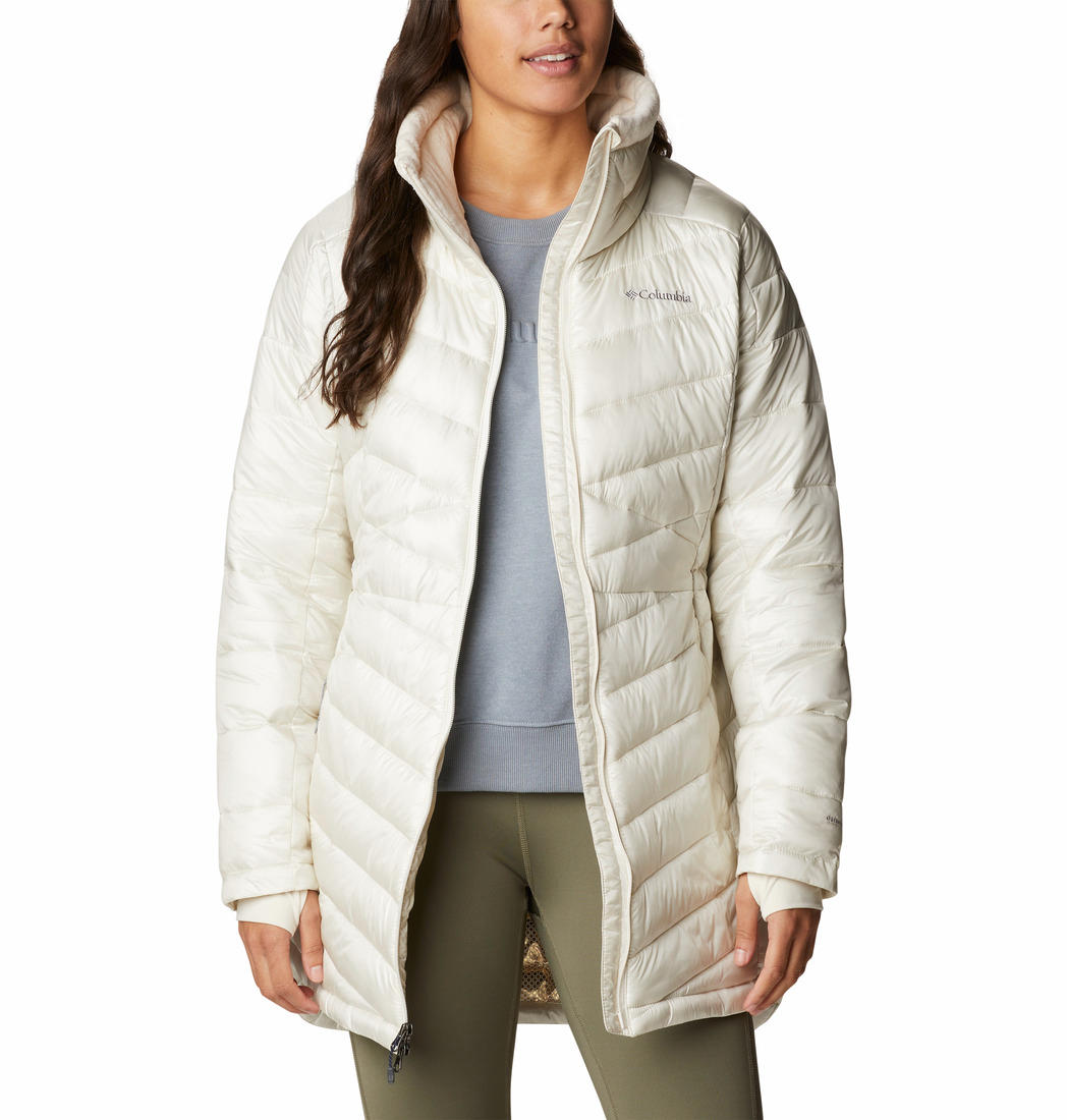 Columbia Women White Omni-Heat Infinity Joy Peak Novelty Jacket