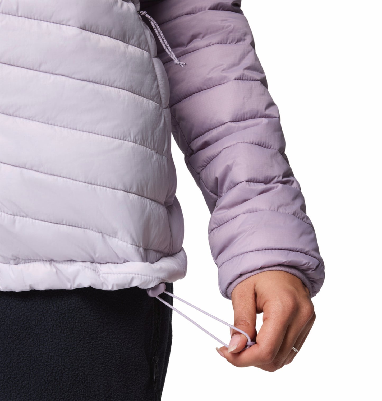 Columbia Women Purple Omni-Shield Powder Pass Down Jacket