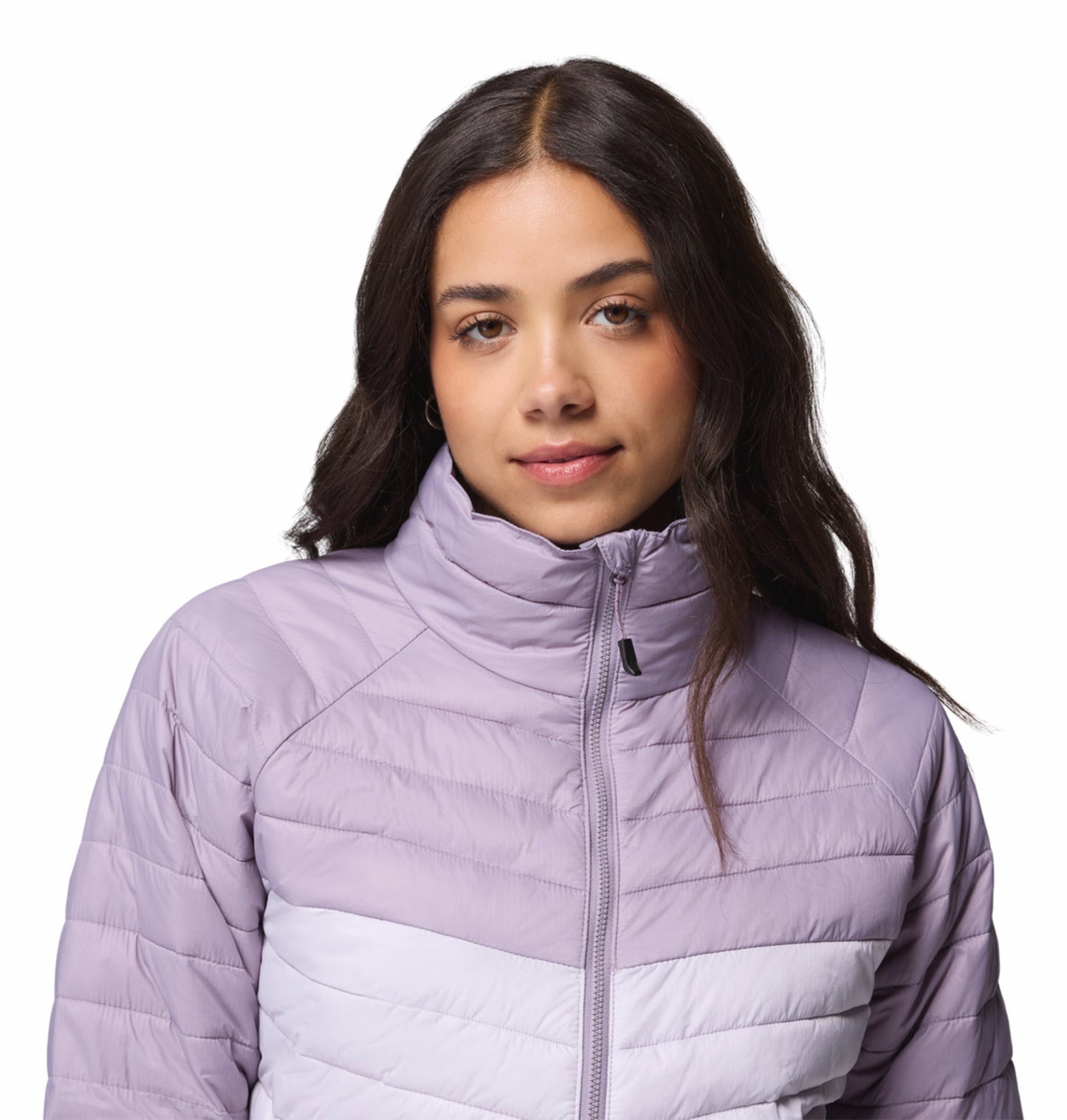 Columbia Women Purple Omni-Shield Powder Pass Down Jacket