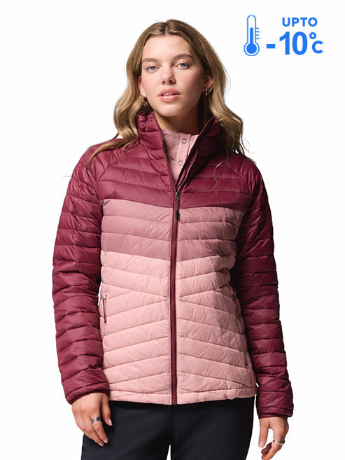 Columbia Women Pink Omni-Shield Powder Pass Down Jacket
