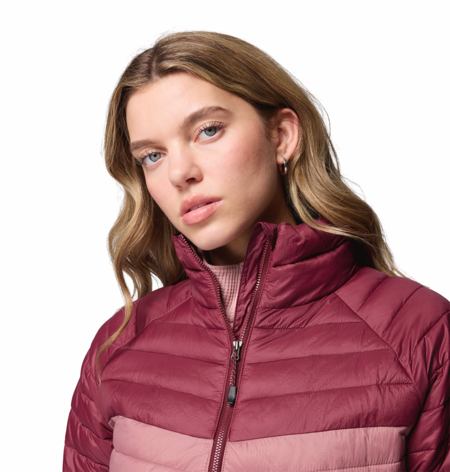 Columbia Women Pink Omni-Shield Powder Pass Down Jacket