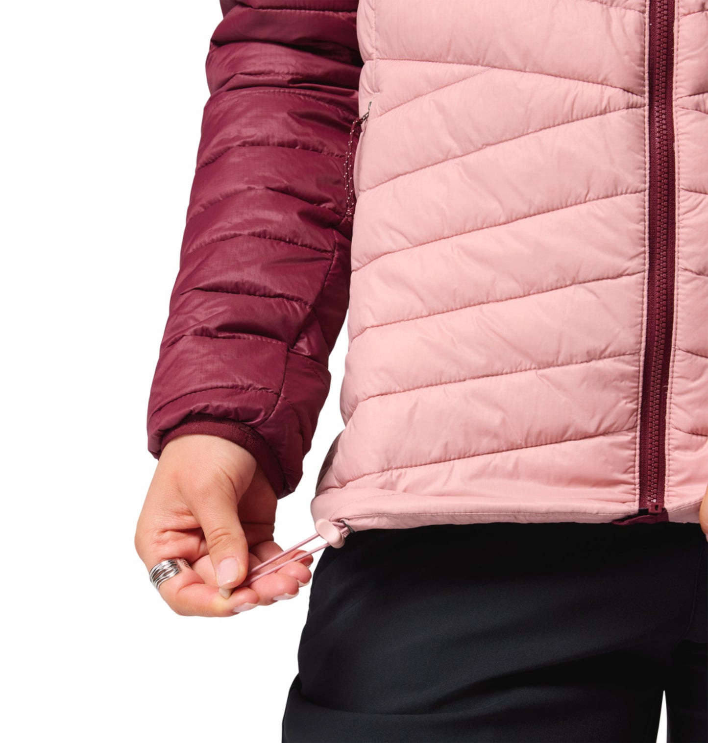 Columbia Women Pink Omni-Shield Powder Pass Down Jacket