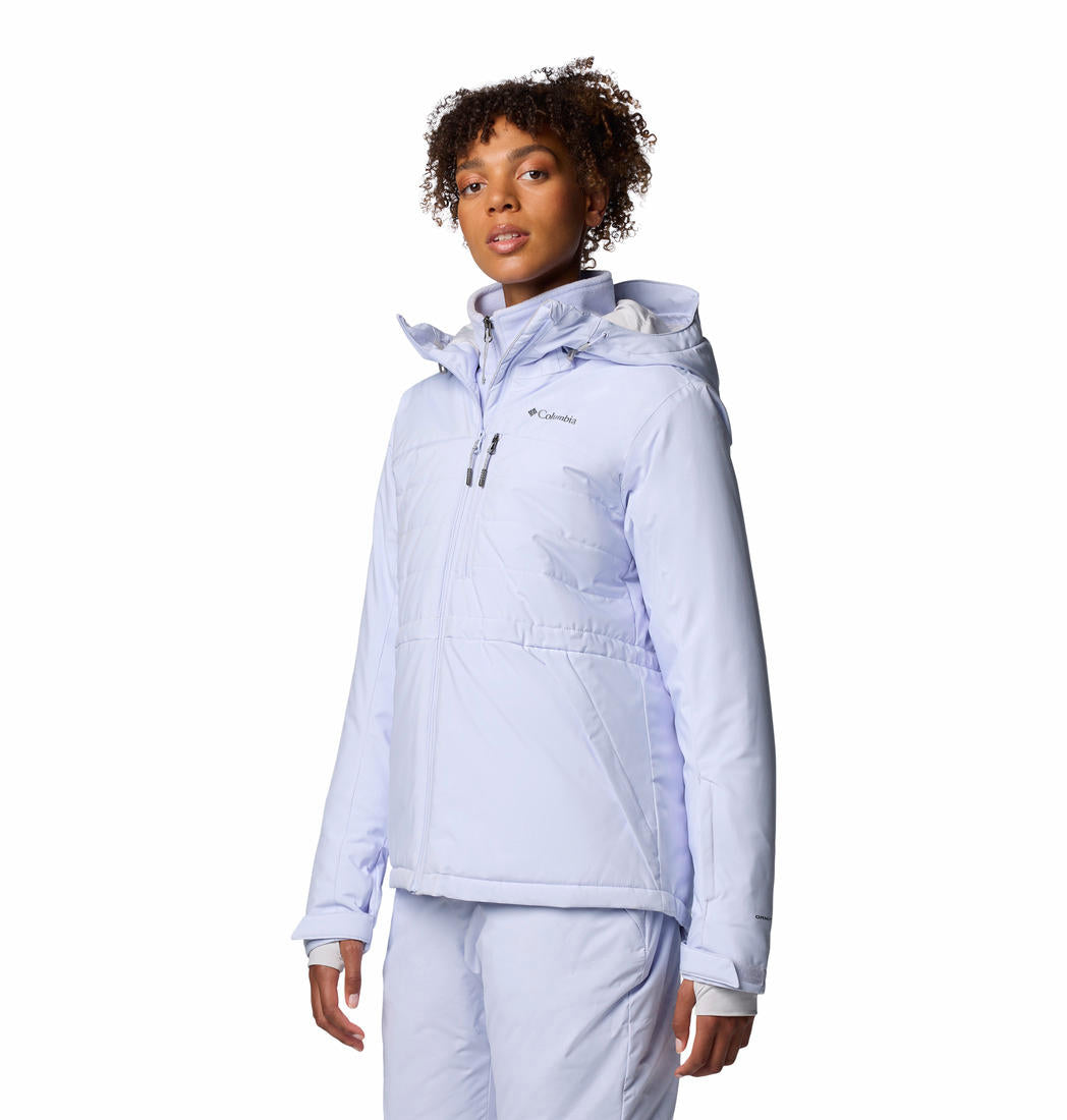 Columbia Womens Purple Powdered Peak Insulated Jacket