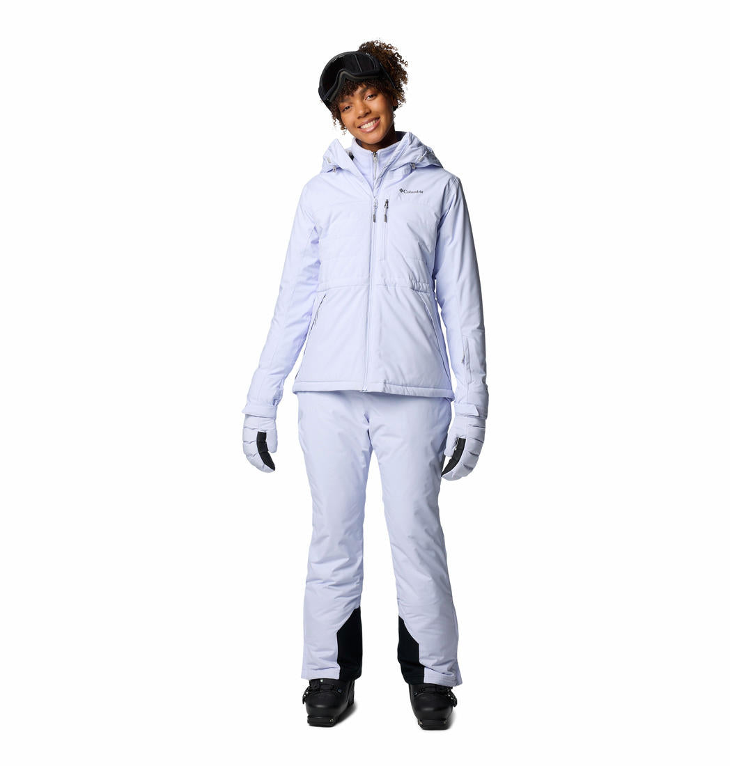Columbia Womens Purple Powdered Peak Insulated Jacket