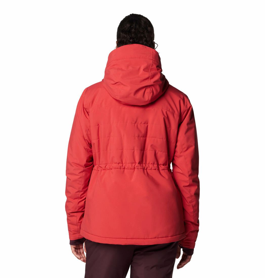 Columbia Womens Red Powdered Peak Insulated Jacket