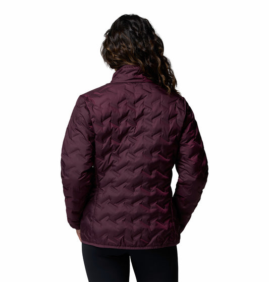 Columbia Women Red Omni-Heat Reflective Delta Ridge II Down Jacket