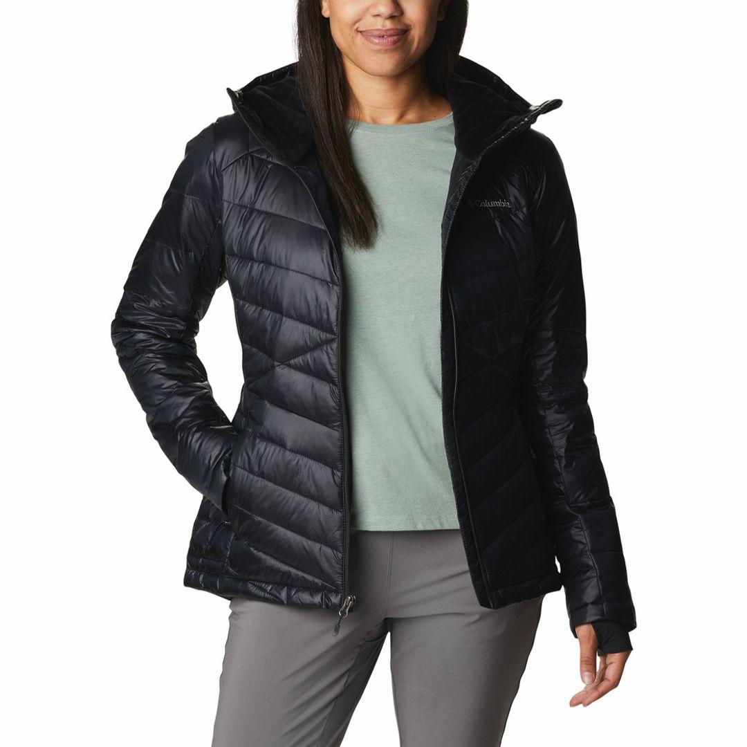 Columbia Women Black Joy Peak Hooded Jacket