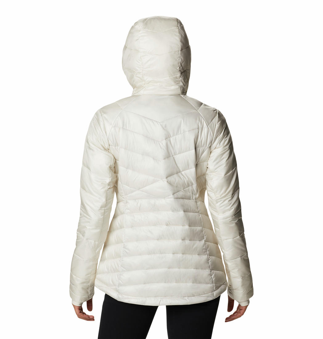 Columbia Women White Joy Peak Hooded Jacket