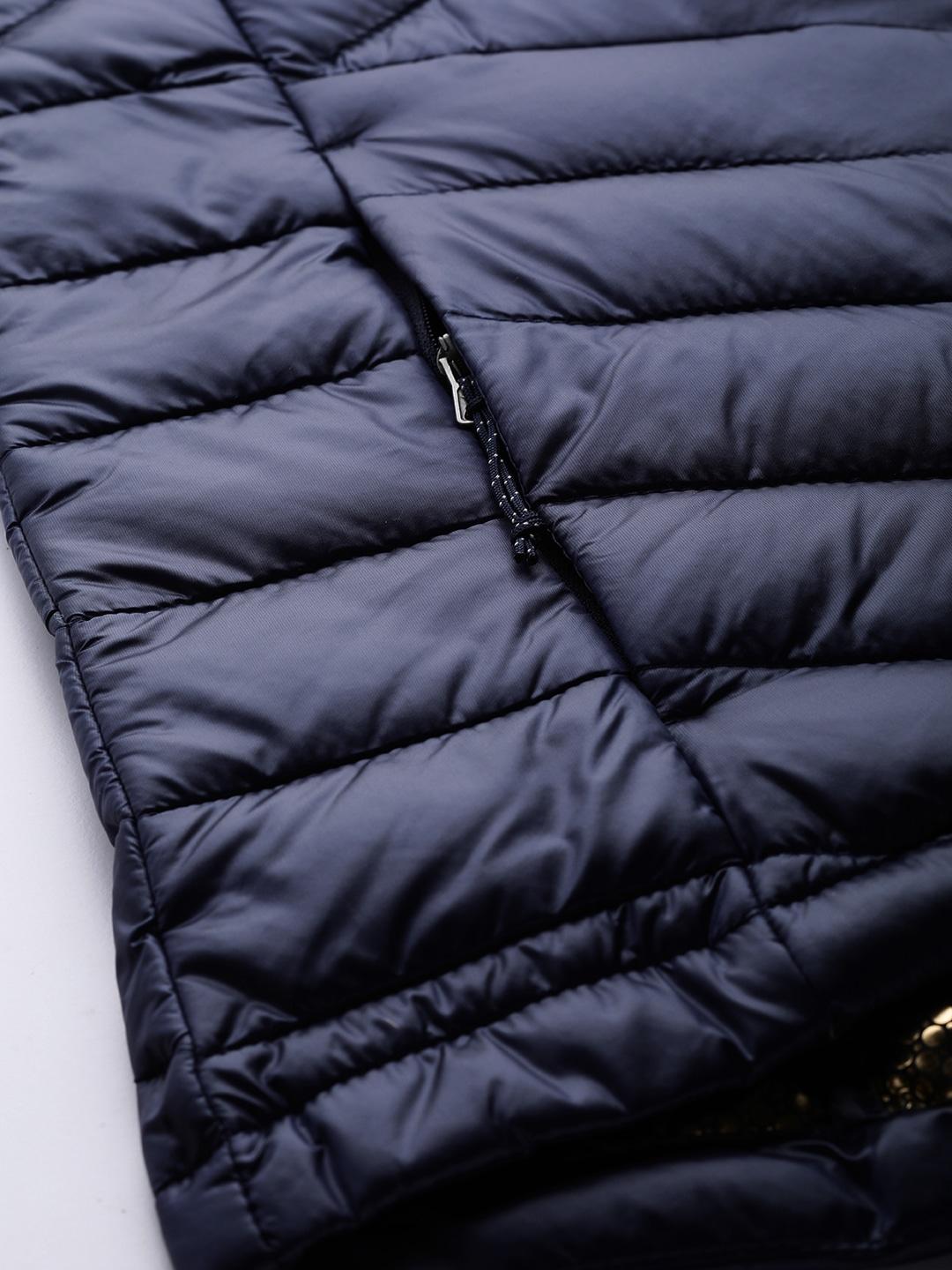 Columbia Women Navy Blue Joy Peak Hooded Jacket