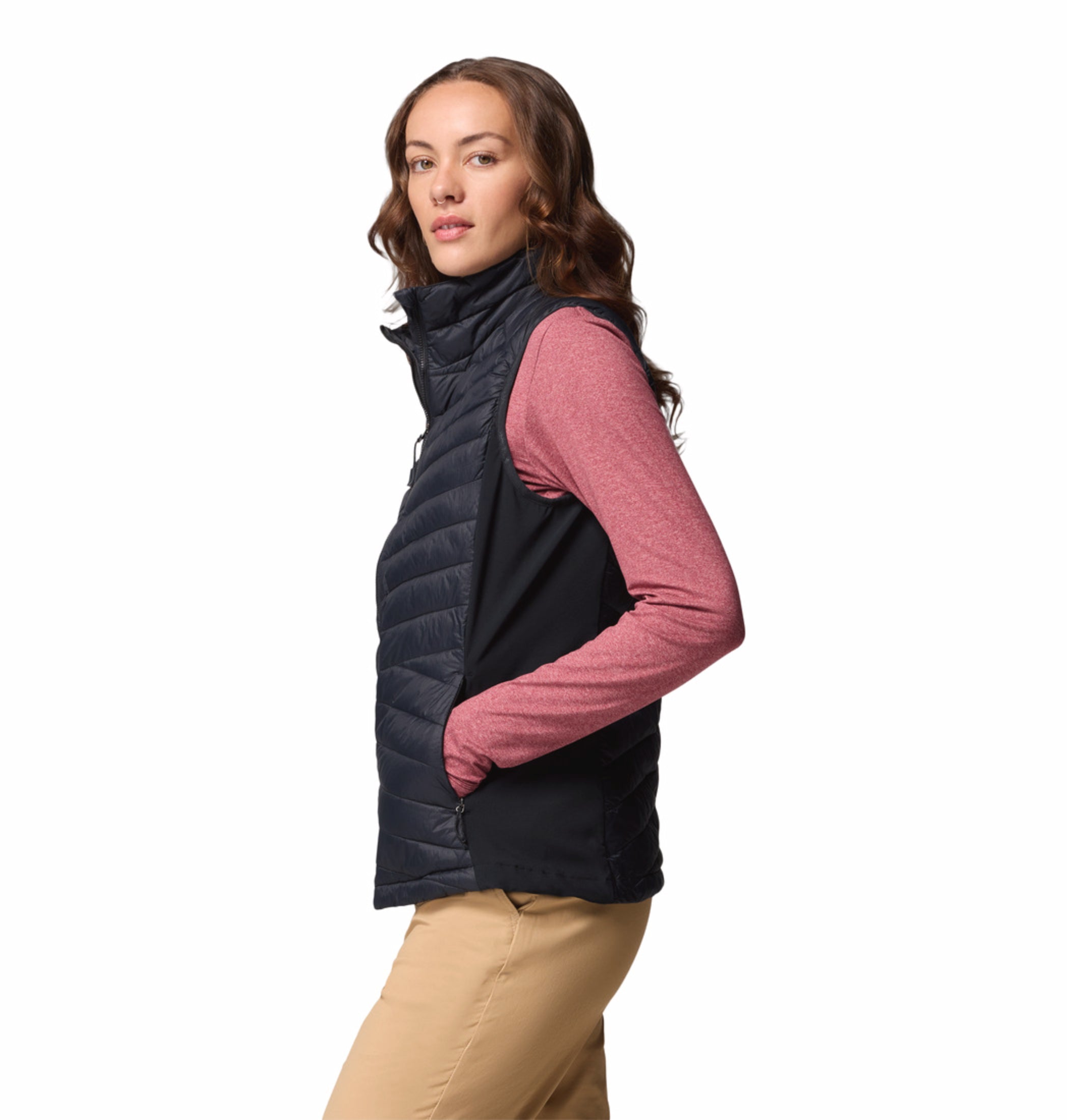 women black omni shield powder pass iii hybrid vest
