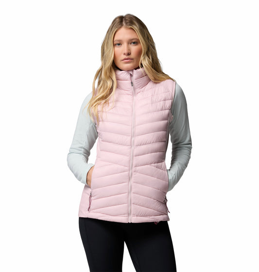 Columbia Women Pink Omni-Shield Powder Pass III Hybrid Vest
