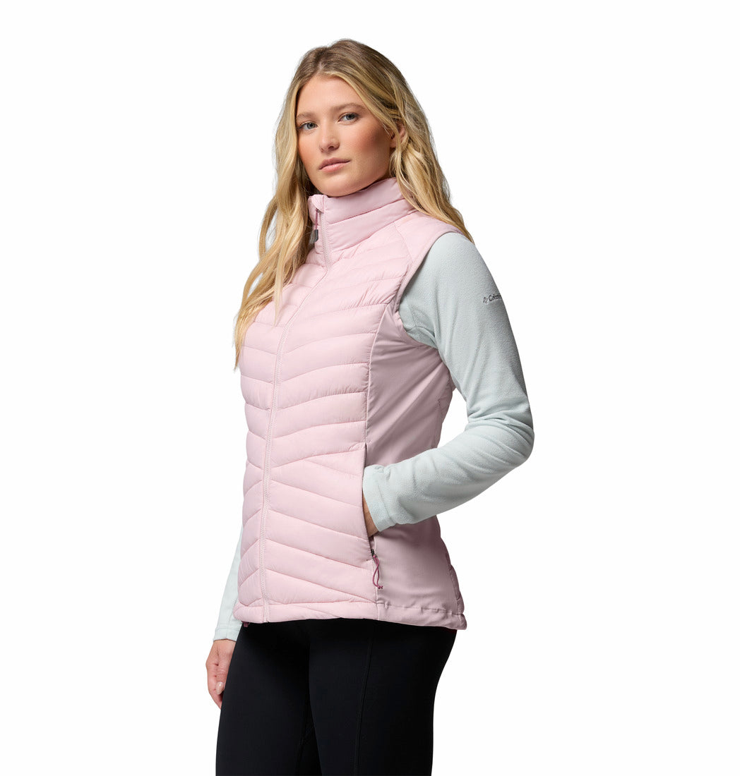 Columbia Women Pink Omni-Shield Powder Pass III Hybrid Vest