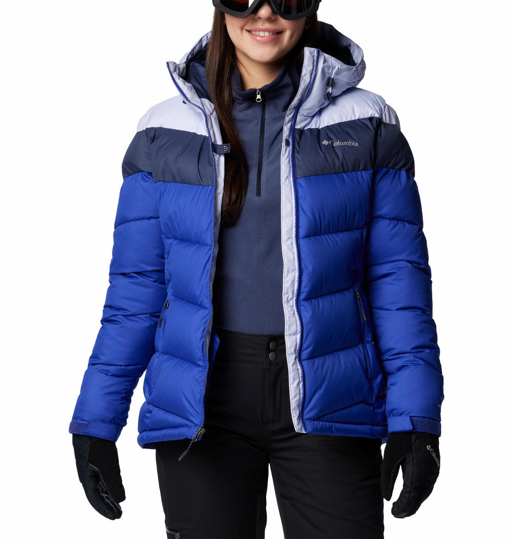 Columbia Womens Purple Abbott Peak II Insulated Jacket