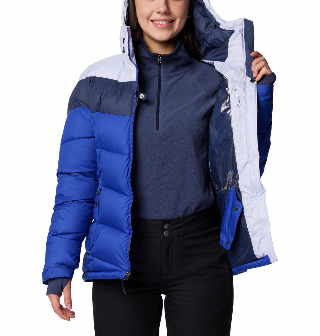Columbia Womens Purple Abbott Peak II Insulated Jacket