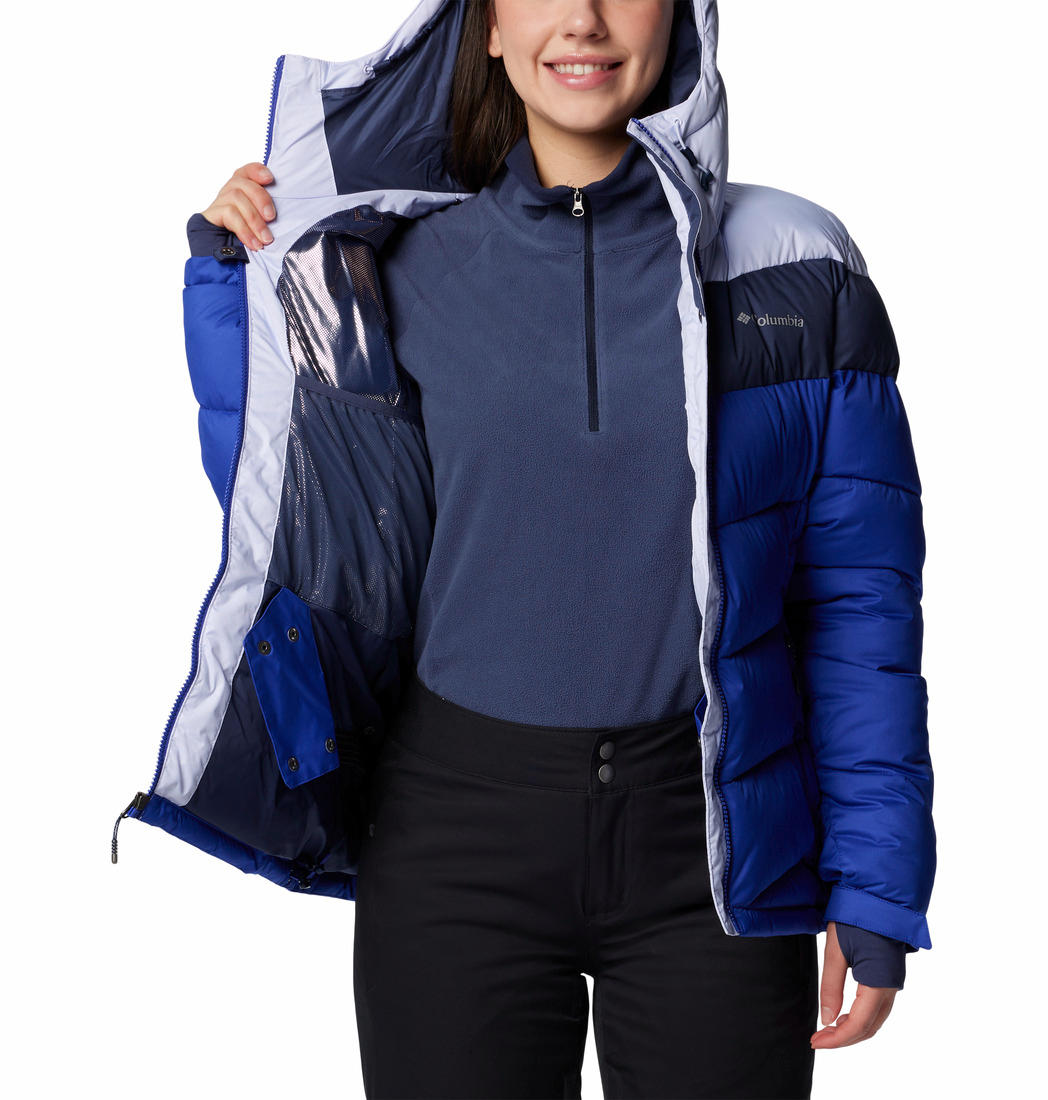Columbia Womens Purple Abbott Peak II Insulated Jacket