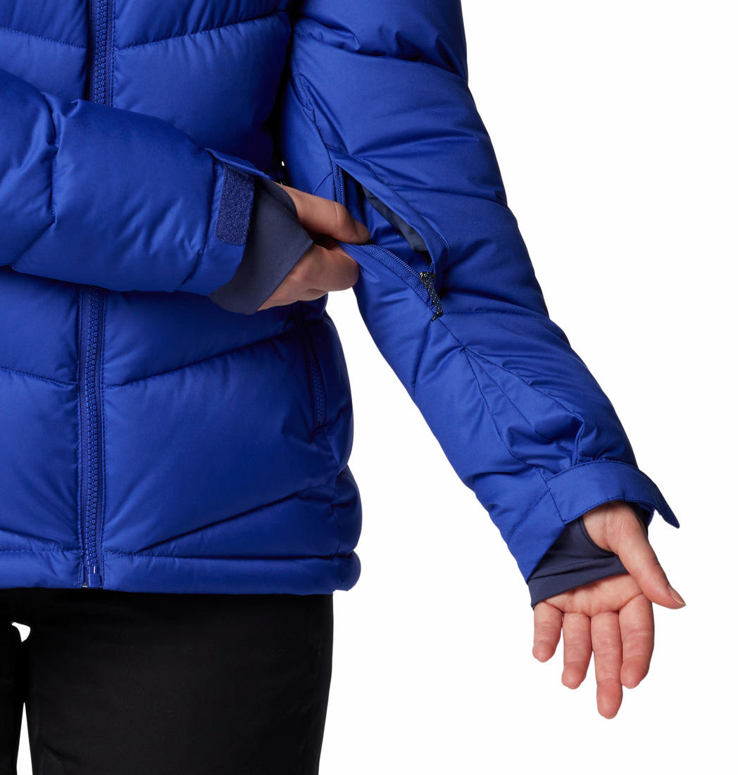 Columbia Womens Purple Abbott Peak II Insulated Jacket