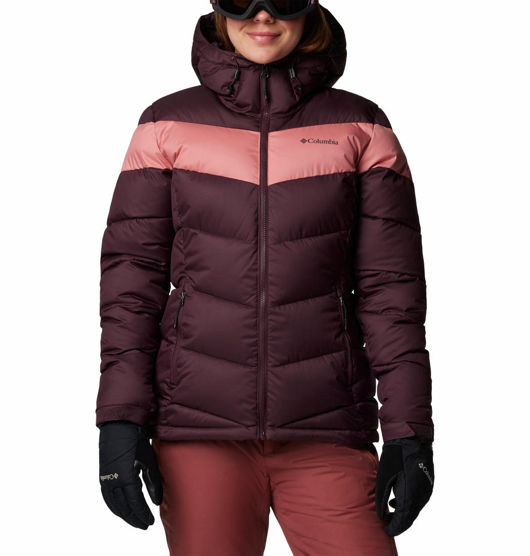 Columbia Womens Red Abbott Peak II Insulated Jacket