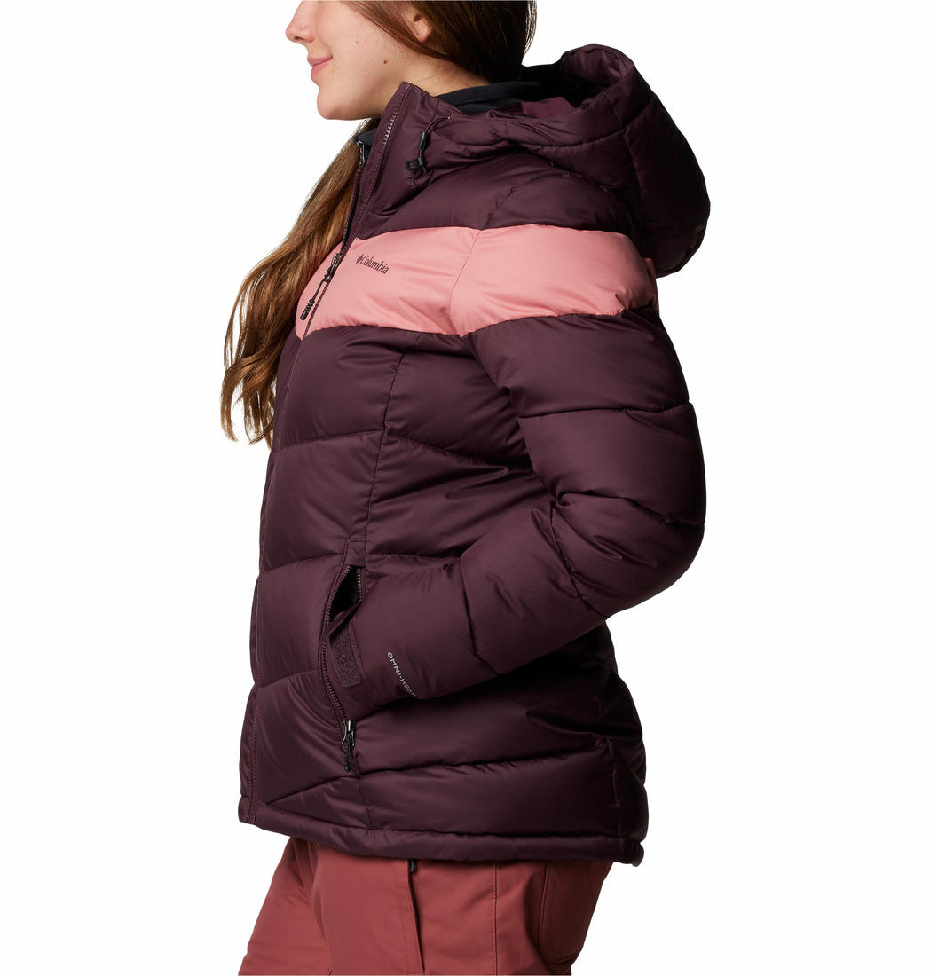 Columbia Womens Red Abbott Peak II Insulated Jacket