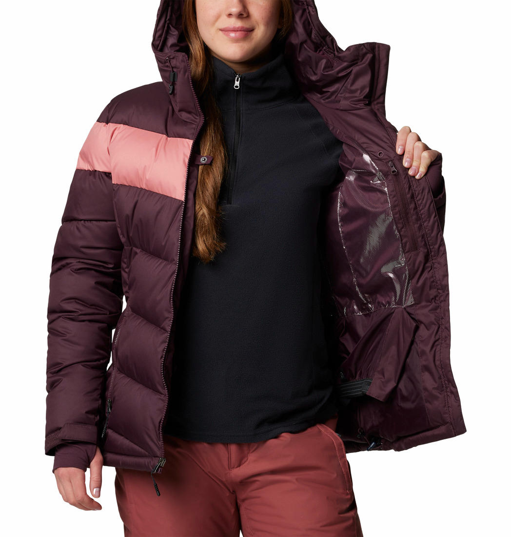 Columbia Womens Red Abbott Peak II Insulated Jacket
