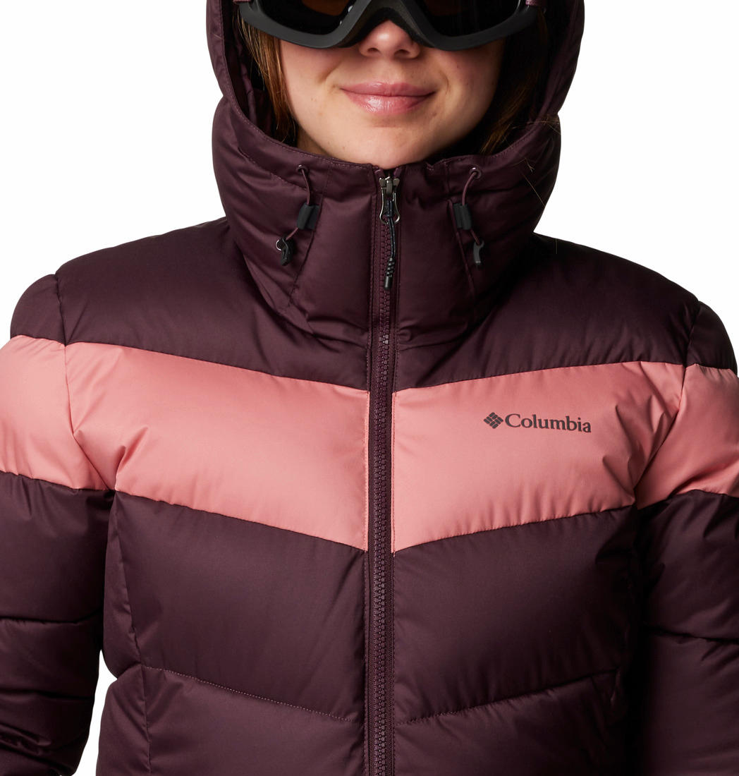 Columbia Womens Red Abbott Peak II Insulated Jacket