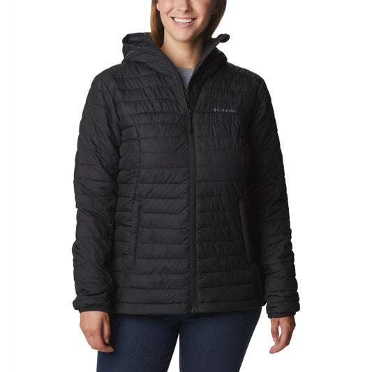 Columbia Women Black Silver Falls II Hooded Jacket