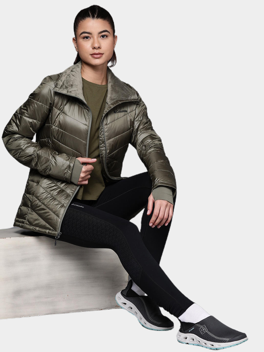 Columbia Women Olive Joy Peak Jacket