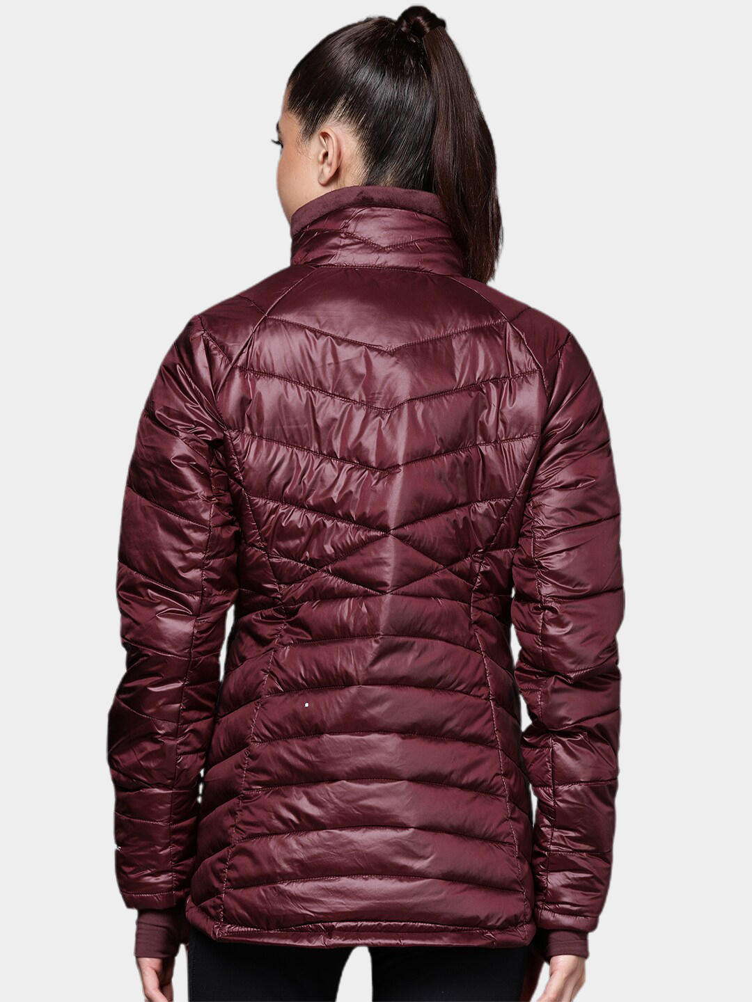 Columbia Women Maroon Joy Peak Jacket