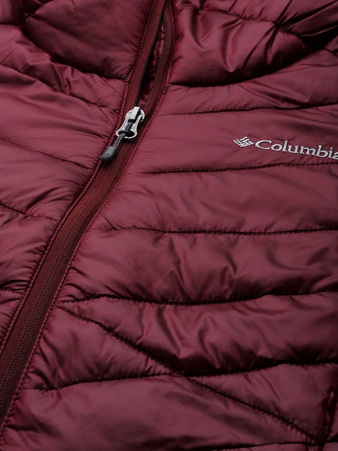 Columbia Women Maroon Joy Peak Jacket