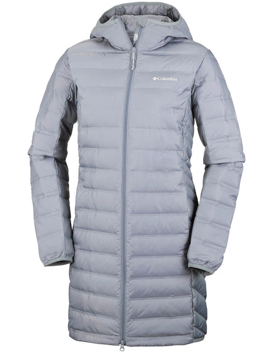 Columbia Women Grey Lake 22 Long Hooded Jacket