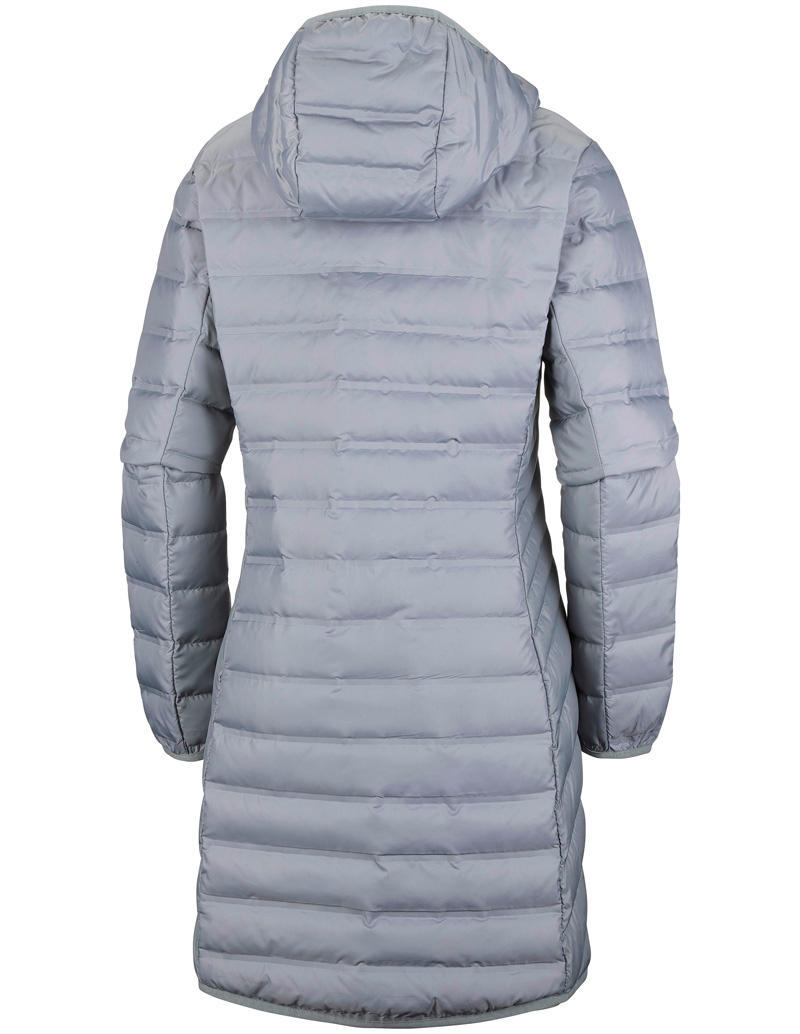 Columbia Women Grey Lake 22 Long Hooded Jacket