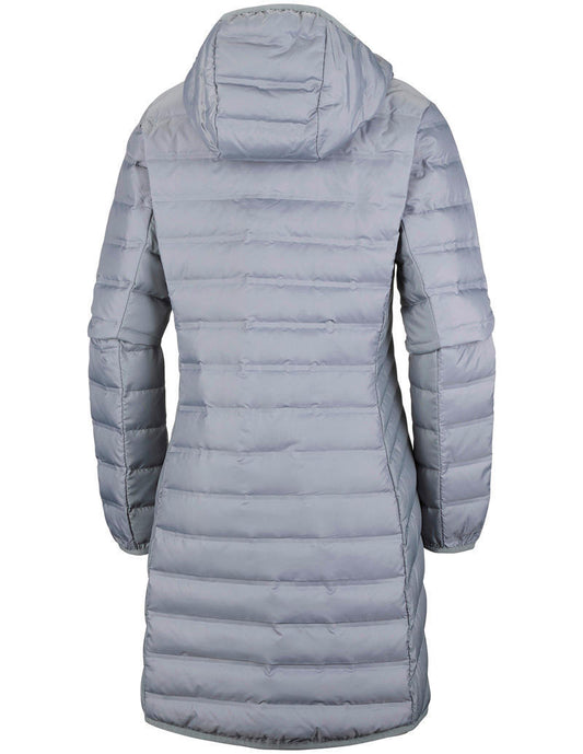 Columbia Women Grey Lake 22 Long Hooded Jacket