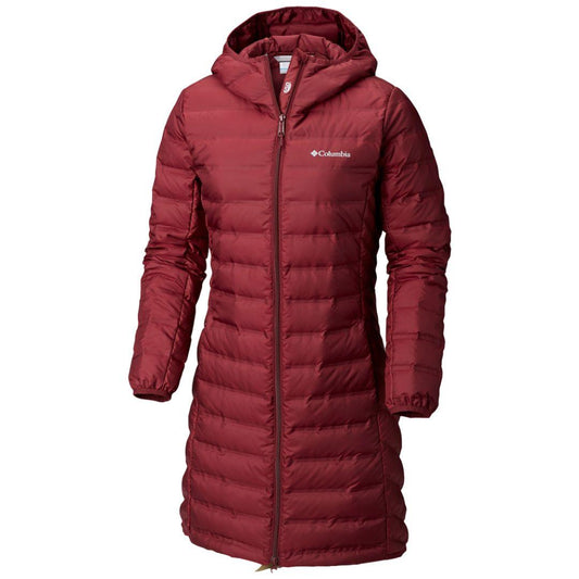 Columbia Women Red Lake 22 Long Hooded Jacket