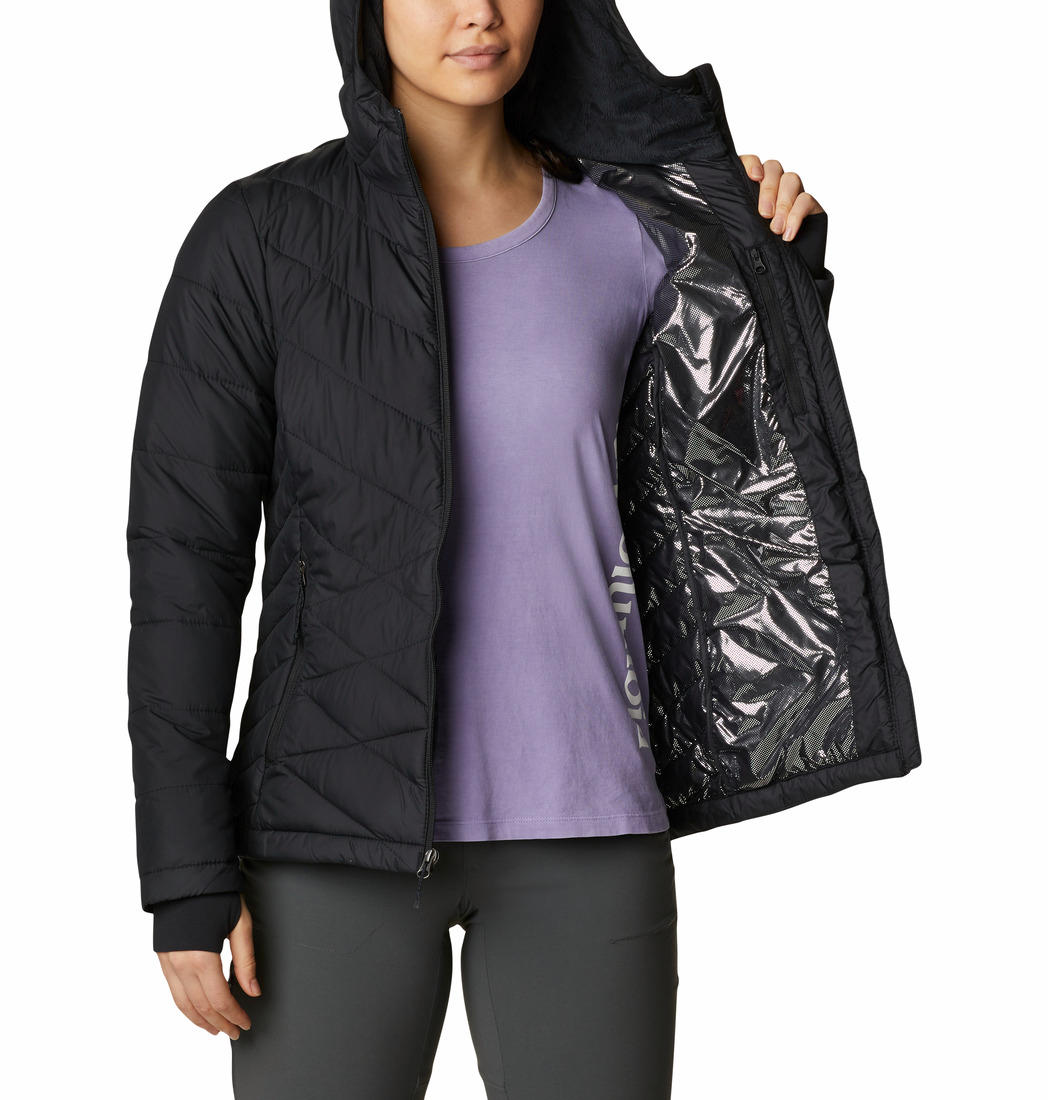 Columbia Women Black Columbia Women Heavenly Hooded Jacket