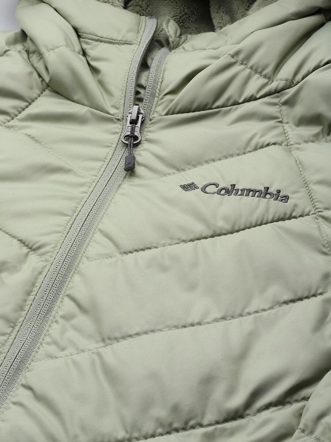 Columbia Women Green Heavenly Hooded Jacket