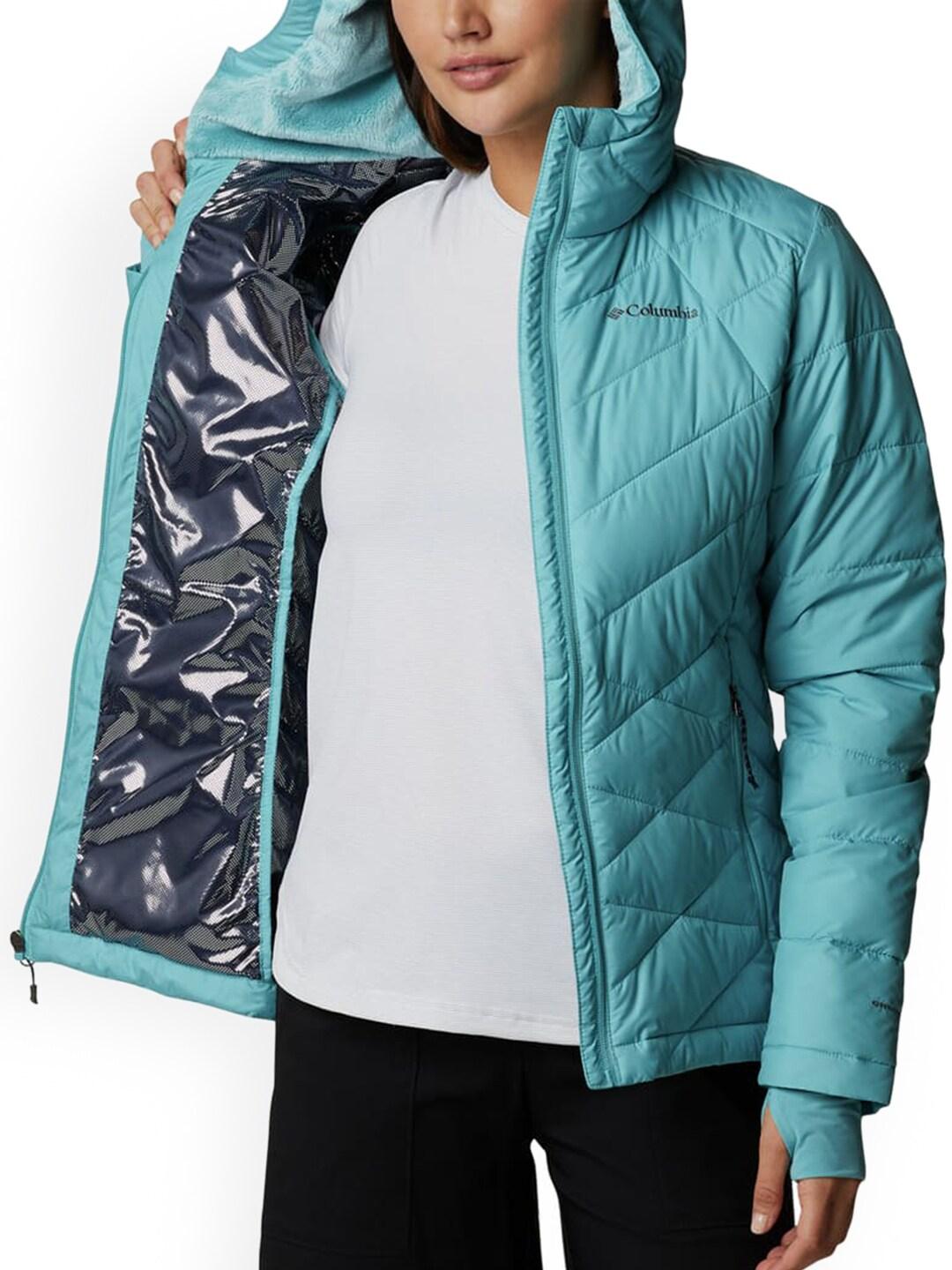Columbia Women Blue Heavenly Hooded Jacket