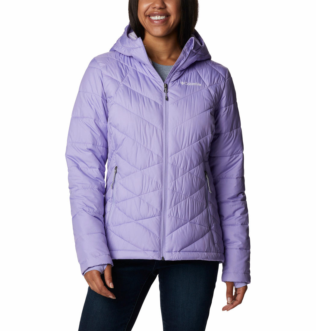 Columbia Women Purple Heavenly Hooded Jacket
