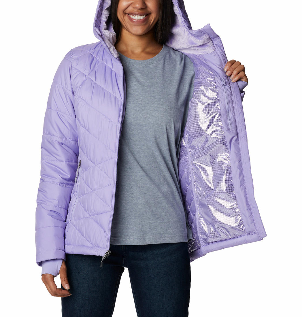 Columbia Women Purple Heavenly Hooded Jacket