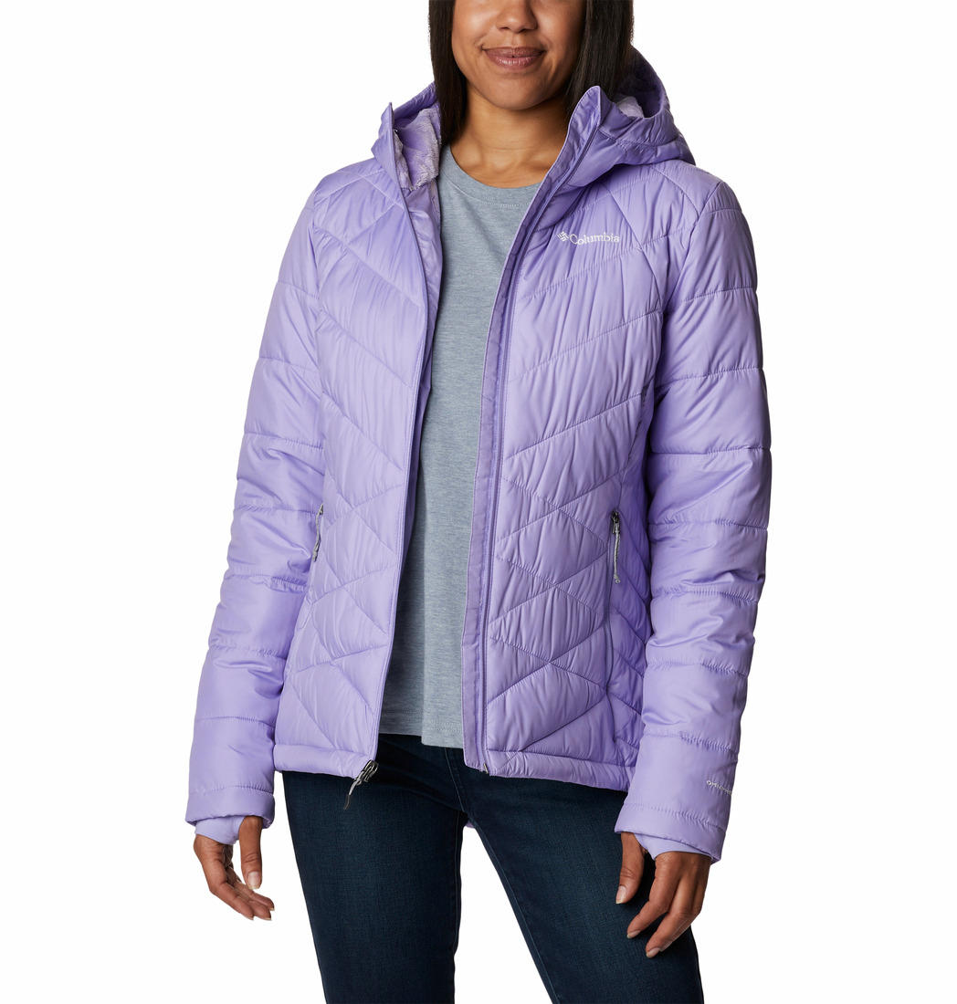 Columbia Women Purple Heavenly Hooded Jacket