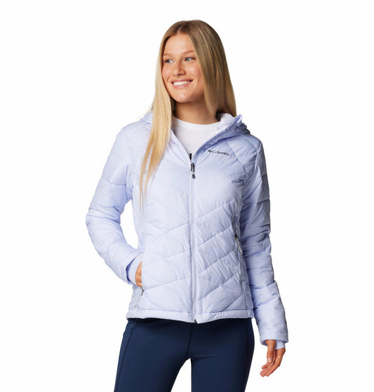 Columbia Womens Purple Heavenly Hooded Jacket
