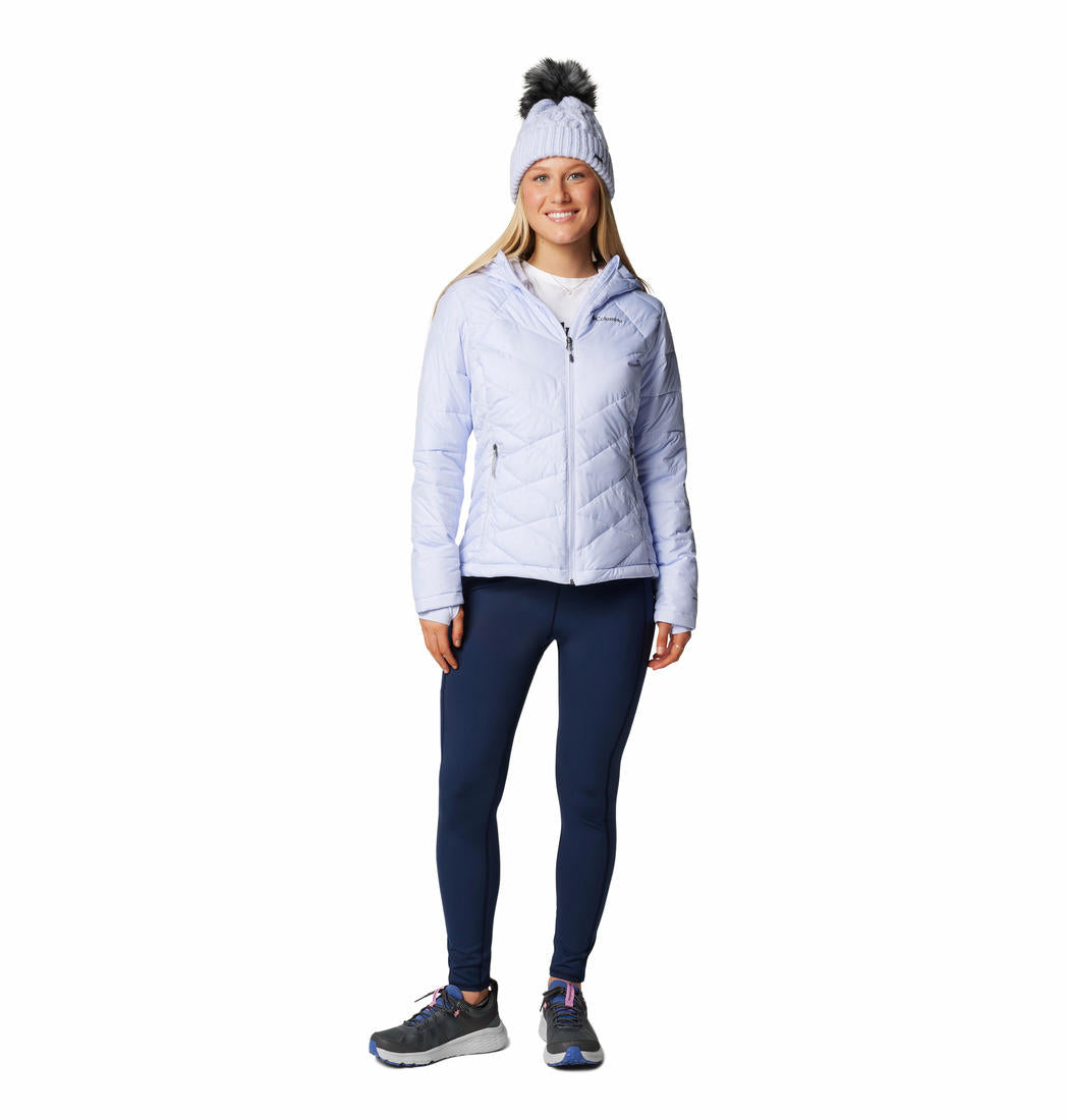 Columbia Womens Purple Heavenly Hooded Jacket