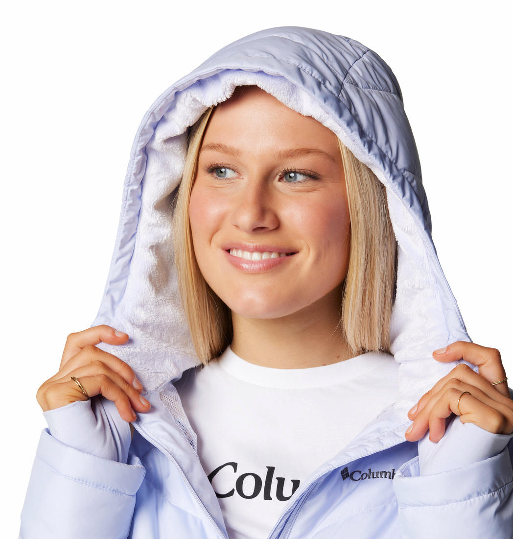 Columbia Womens Purple Heavenly Hooded Jacket